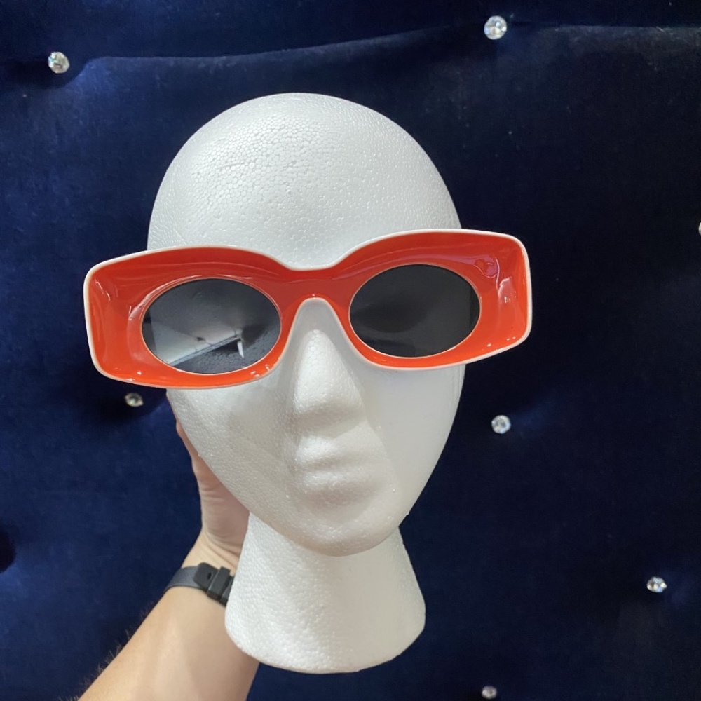 Trendy Orange Sunglasses